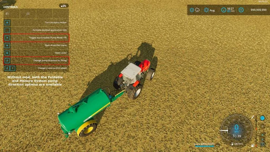 Disable Foldable For Manure System Mods v1.0 FS22