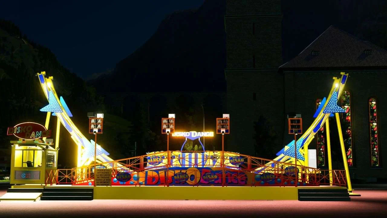 Disko Dance V1.0 FS22 FS22 Mod Free Download