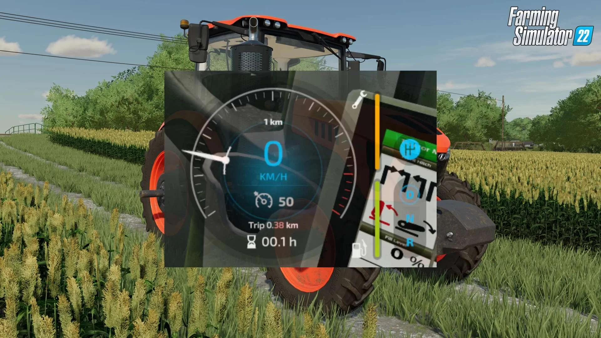 Drive distance counter v1.0 FS22 FS22 Mod Free Download