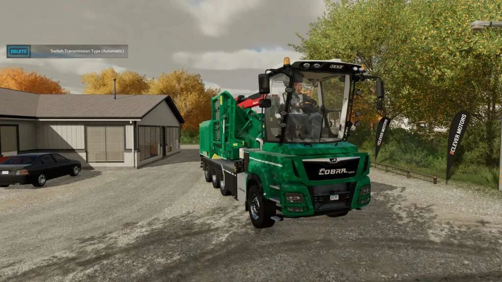 Easy Change Transmission Type v1.0 FS22 FS22 Mod Free Download