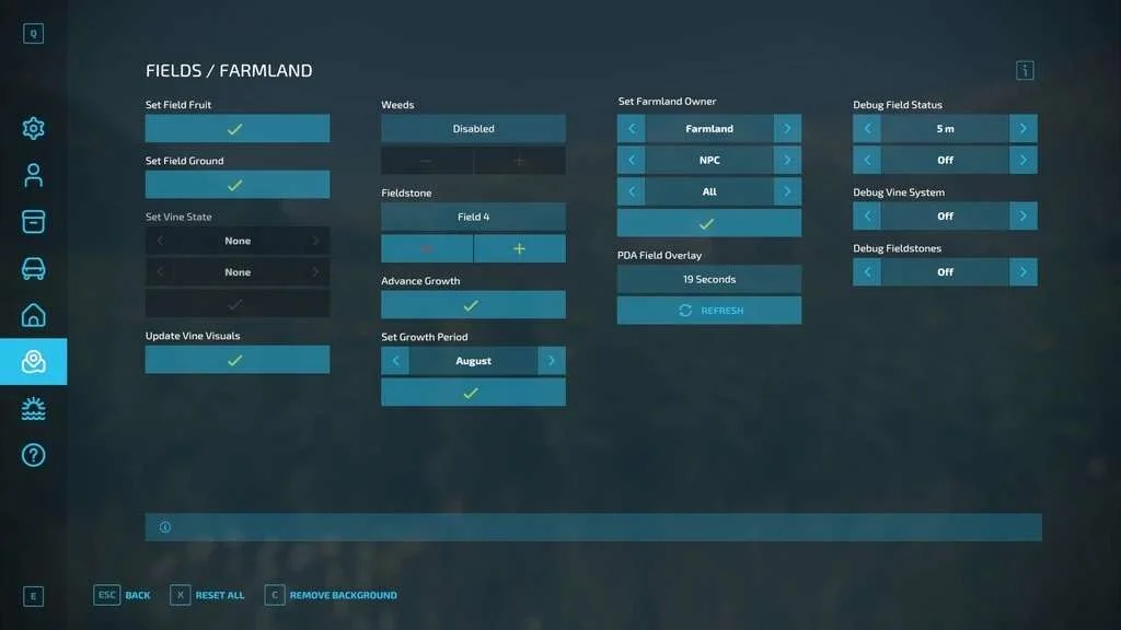 Easy Development Controls v1.1 FS22 FS22 Mod Free Download