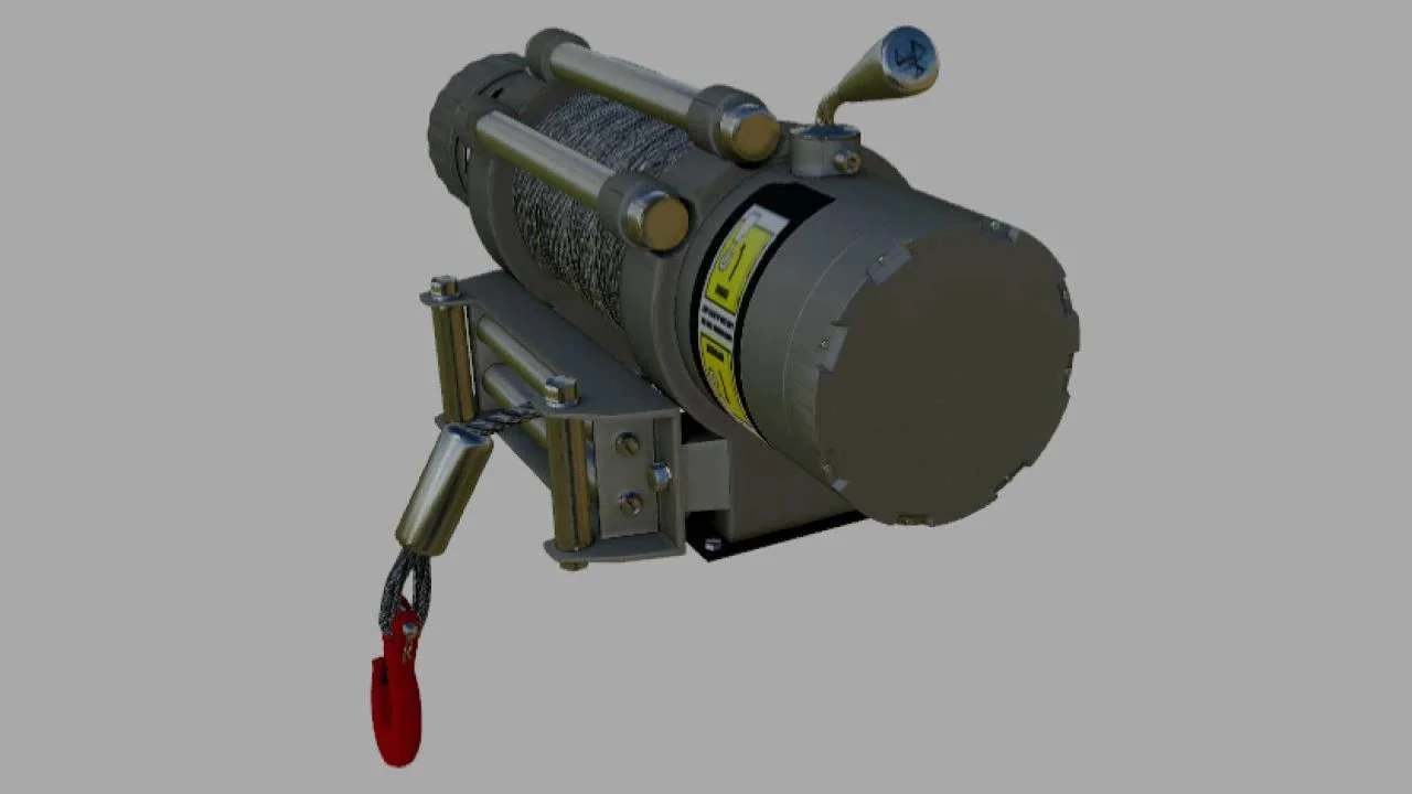 Electric Winch v1.0 FS22 FS22 Mod Free Download