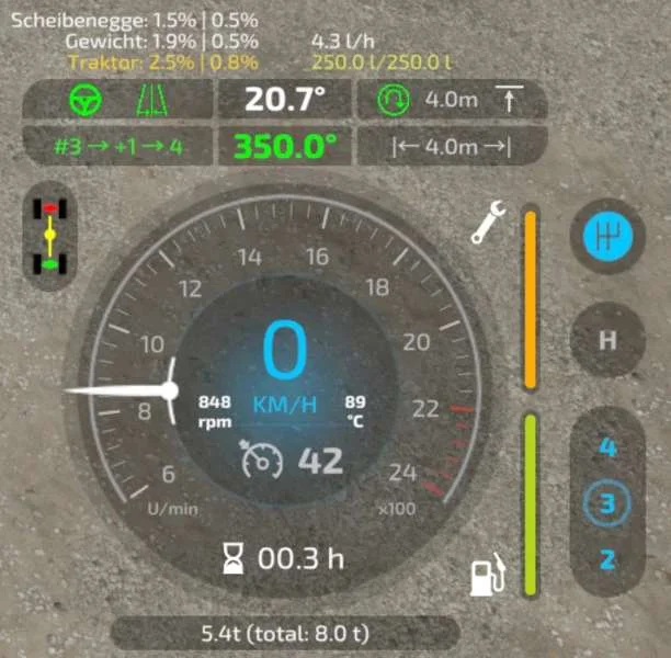EnhancedVehicle v1.2 FS22 FS22 Mod Free Download