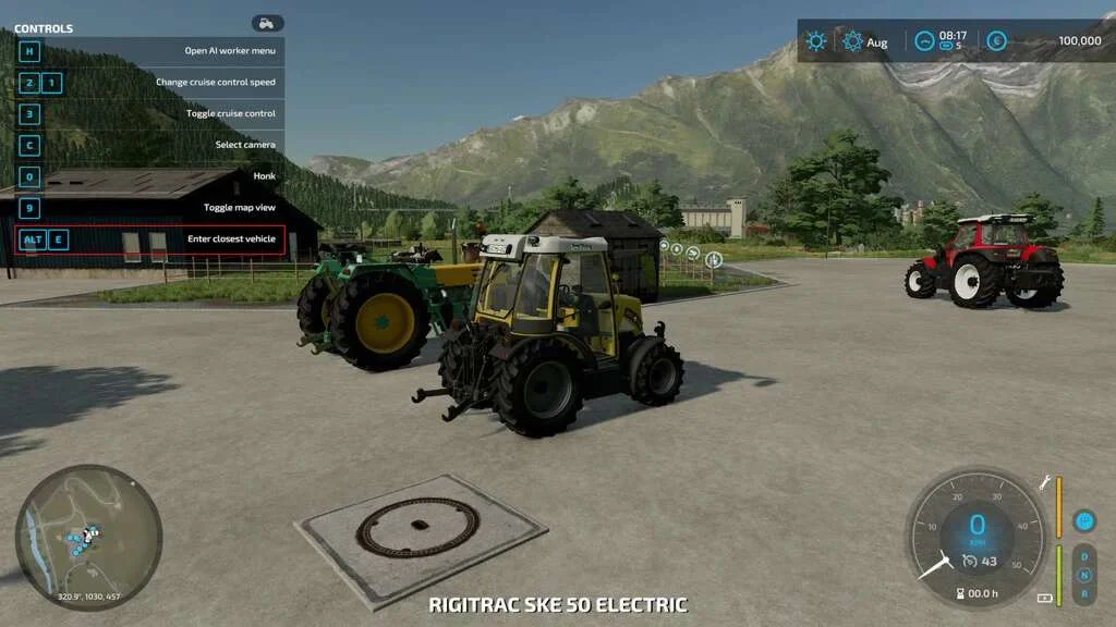 Enter Closest Vehicle v1.0 FS22 FS22 Mod Free Download