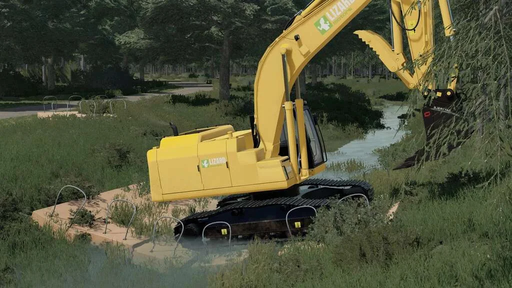 Excavator Mat v1.0 FS22 FS22 Mod Free Download