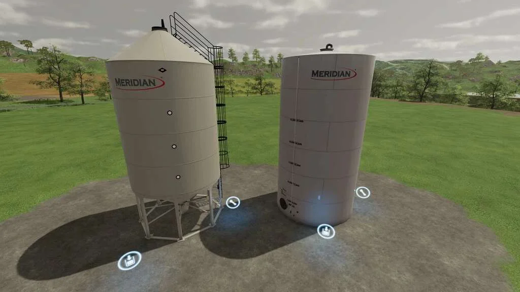 Extended Meridian Silo v1.0 FS22 FS22 Mod Free Download