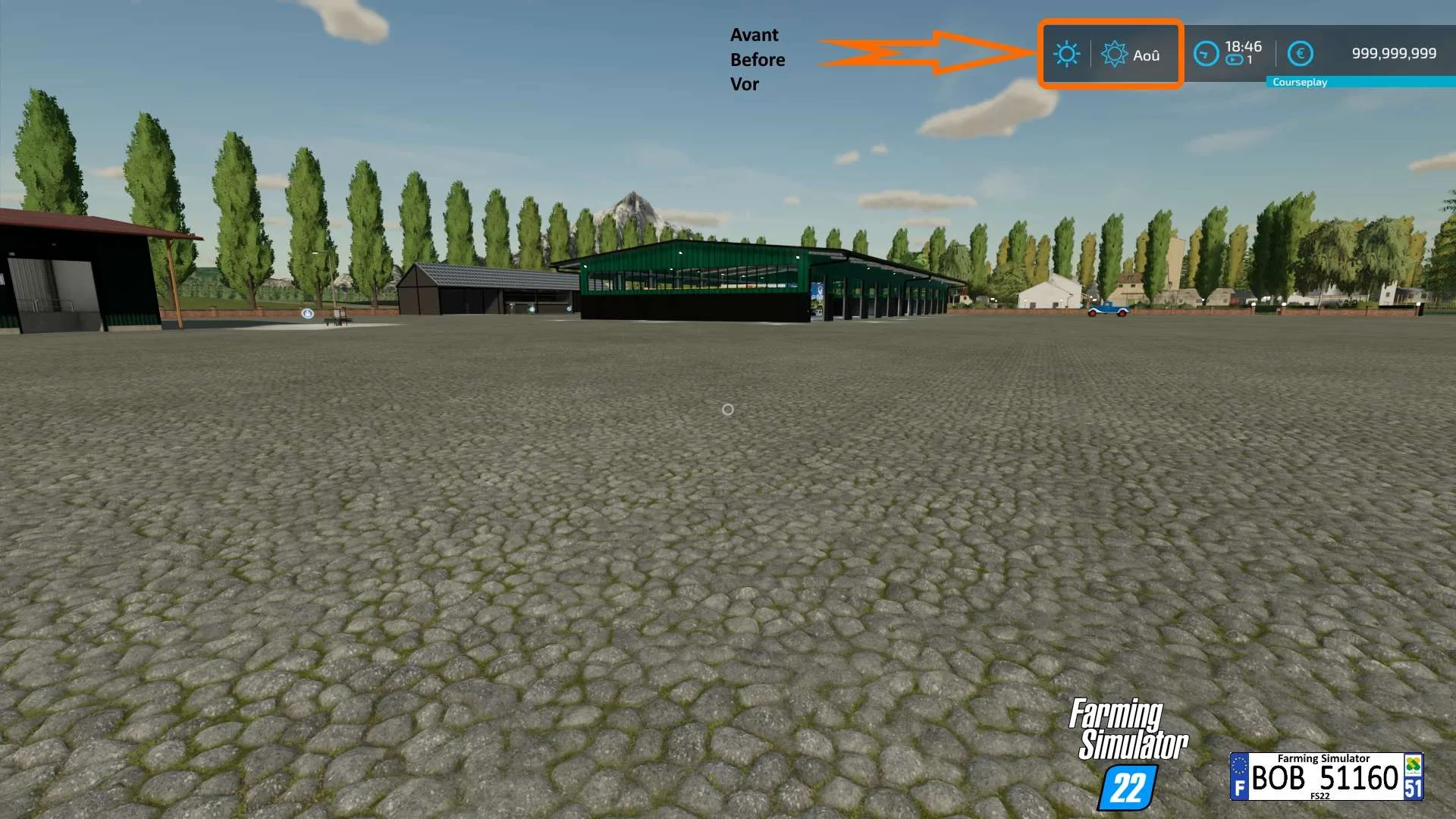 ExtendedGameInfoDisplay By BOB51160 v1.0 FS22 FS22 Mod Free Download