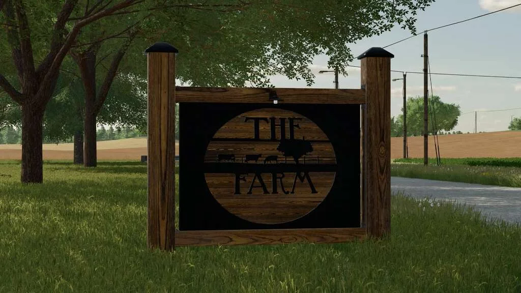 Farm Sign v1.0 FS22 FS22 Mod Free Download