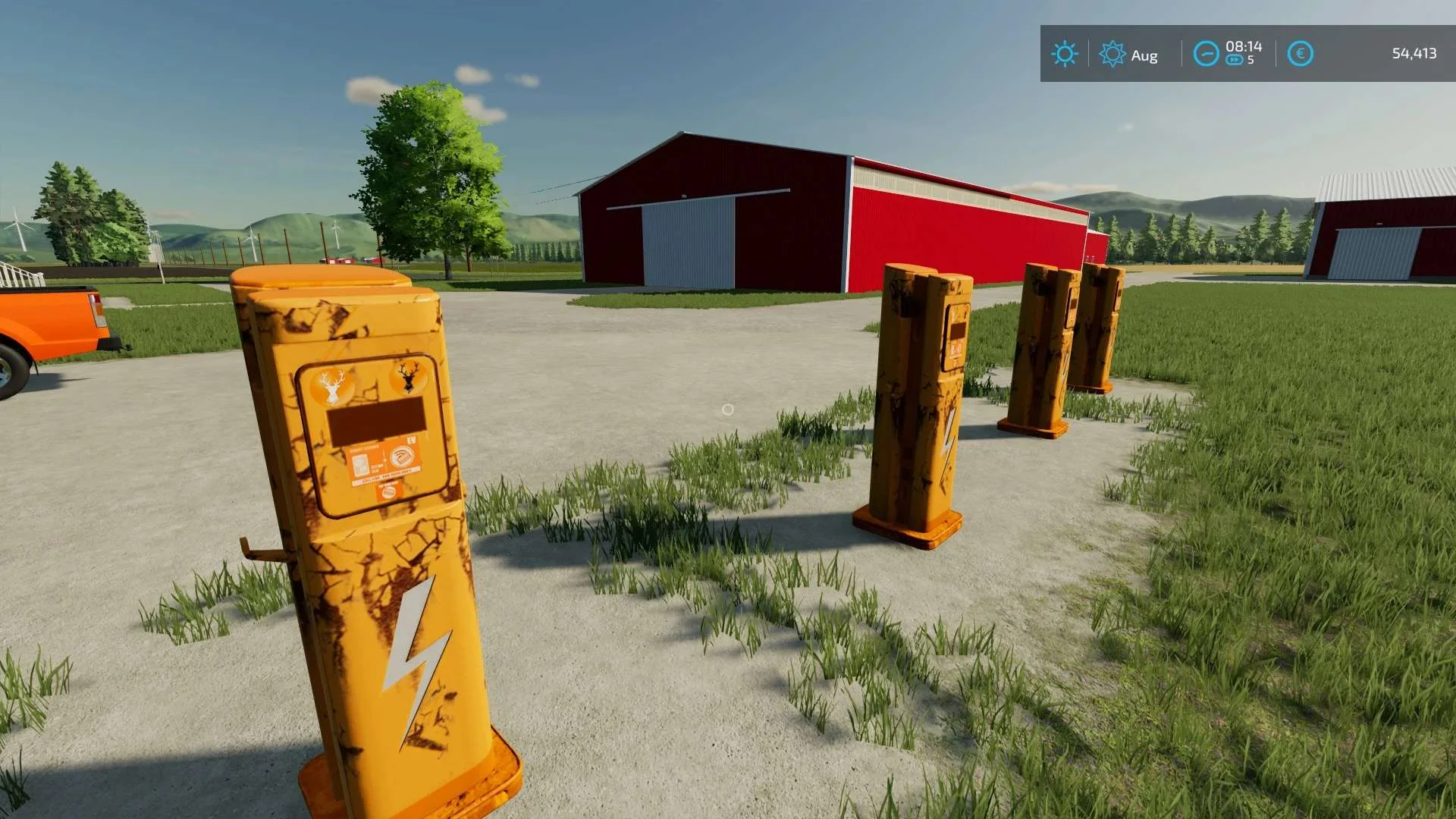 Fast charging station Mario Hirschfeld v1.0.0.1 FS22