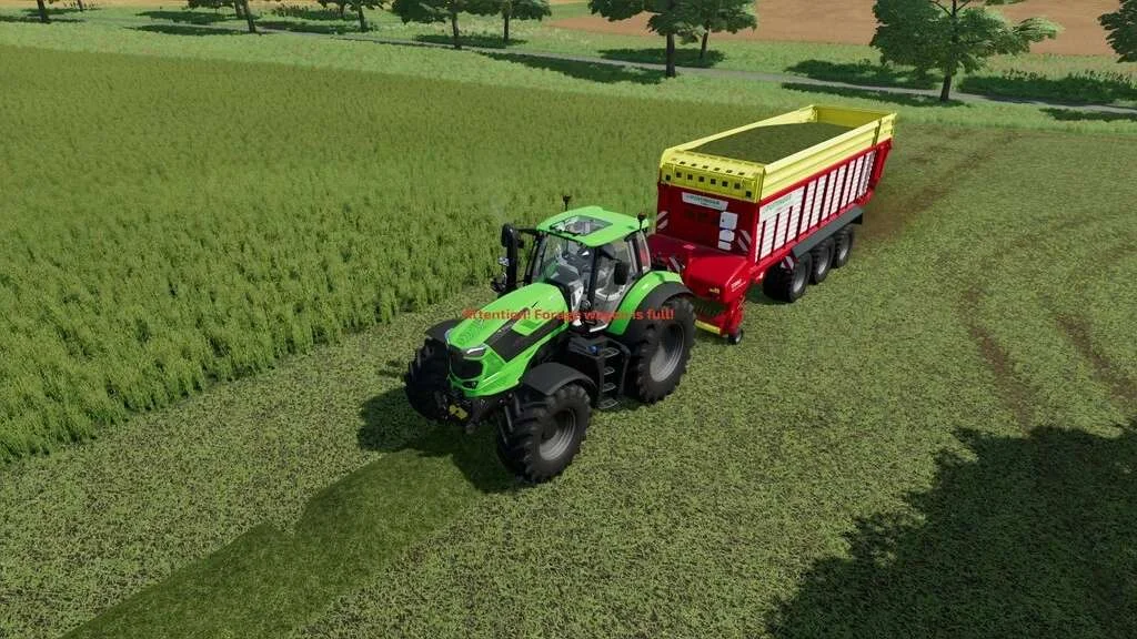 Fill Level Warning Forage Wagons v1.0 FS22 FS22 Mod Free Download