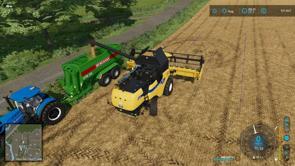 Filllevel Warning v1.0.0.1 FS22 FS22 Mod Free Download