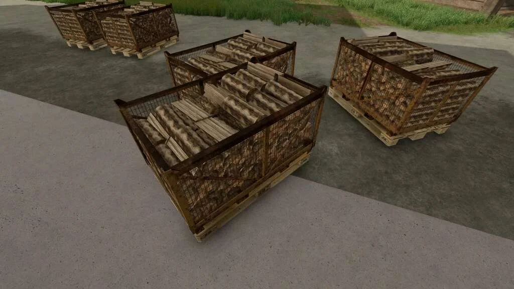 Firewood v1.0 FS22 FS22 Mod Free Download