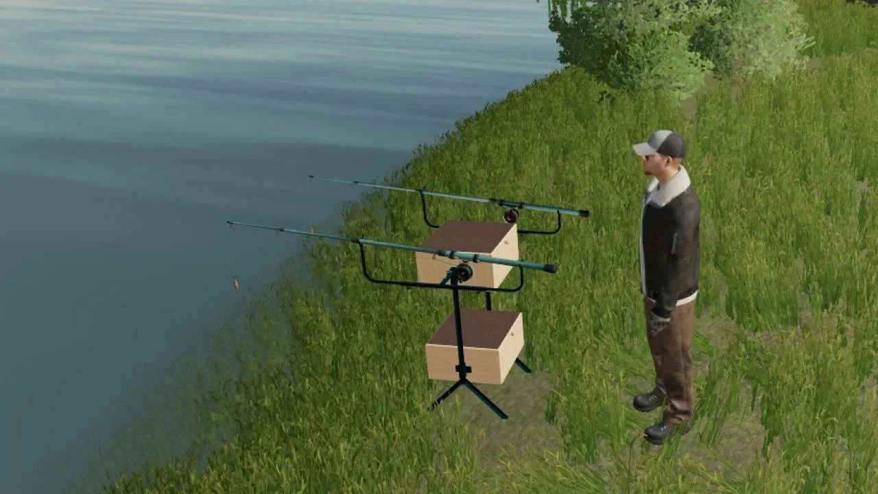 Fishing Stand v1.0 FS22 FS22 Mod Free Download