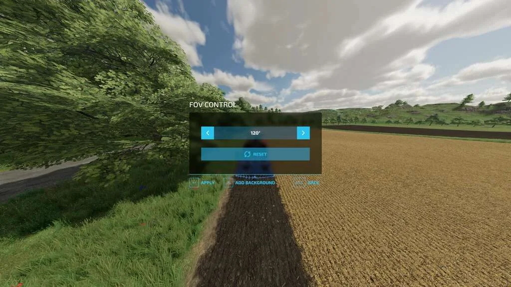 Fov Control v1.0.0.2 FS22 FS22 Mod Free Download