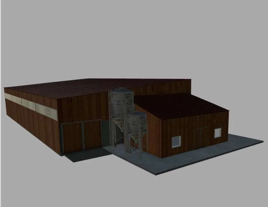 French pig farm I3D v1.0 FS22 FS22 Mod Free Download