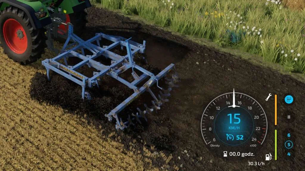 Fuel Usage HUD v1.0.0.2 FS22 FS22 Mod Free Download
