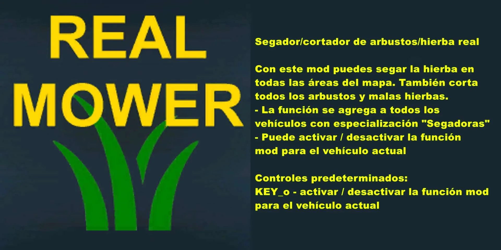 Gameplay RealMower ESPANOL v1.0.0.1 FS22