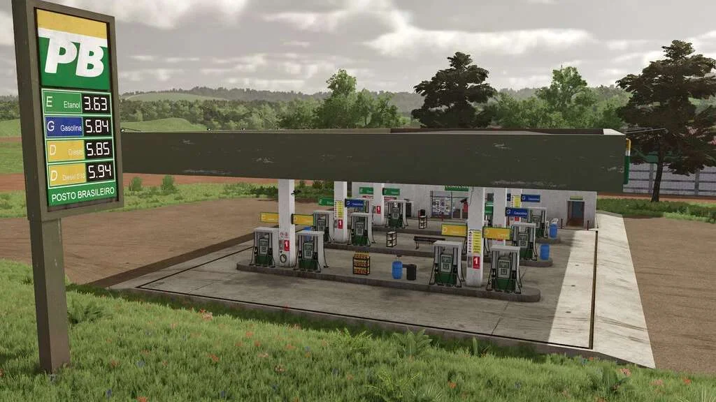 Gas Station BR v1.0 FS22