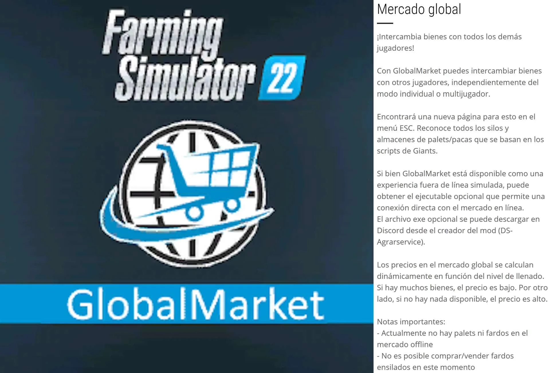 Global Market ESPANOL V1.0 FS22