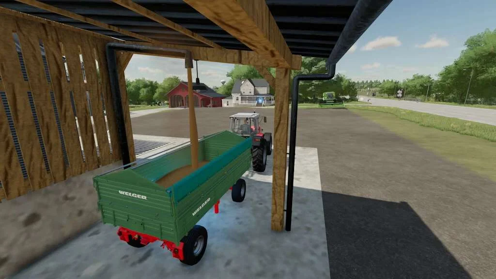 Grain Silo With Workshop v1.0 FS22