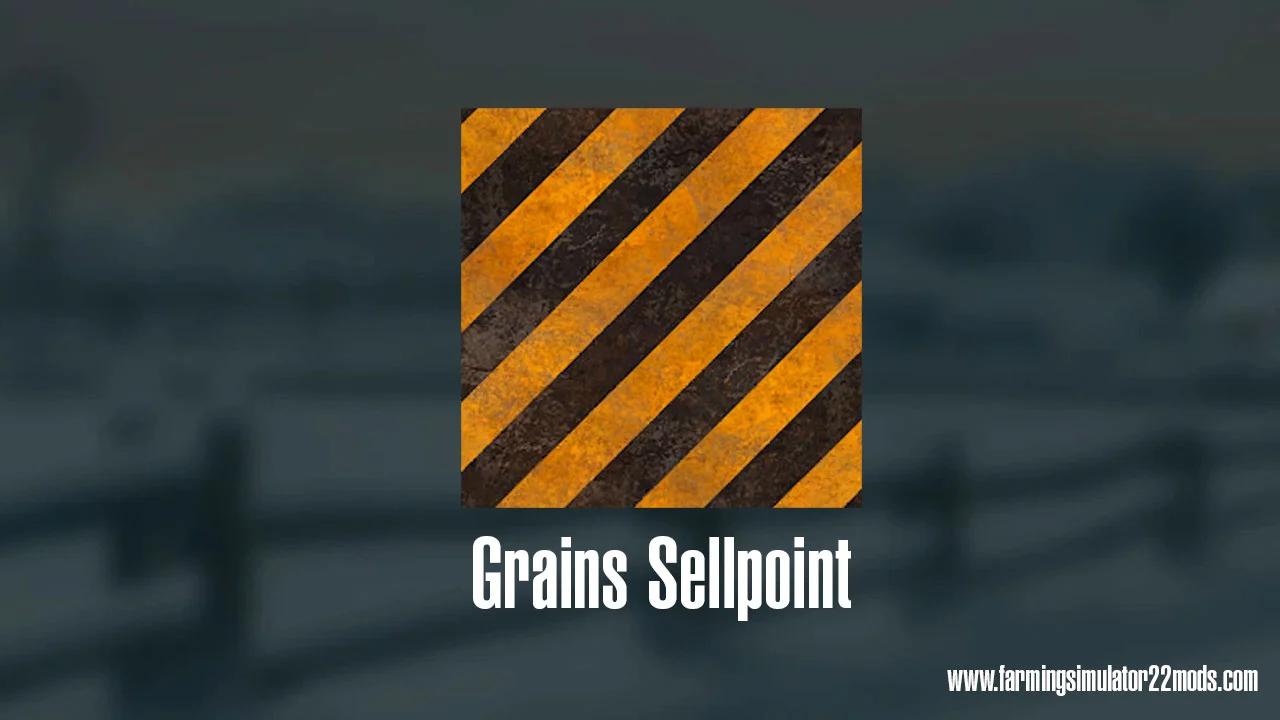 Grains Sellpoint v1.0 FS22 FS22 Mod Free Download