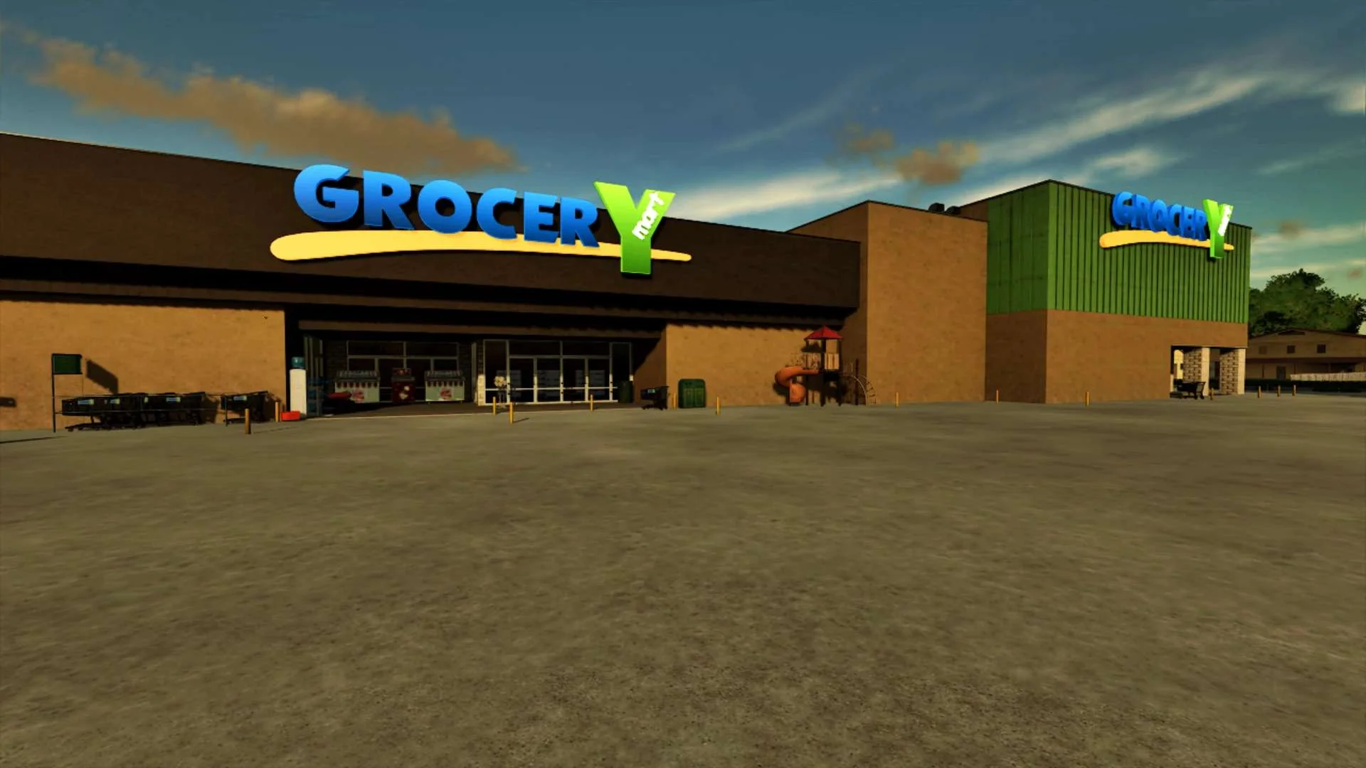 Grocery Mart v1.0 FS22 FS22 Mod Free Download