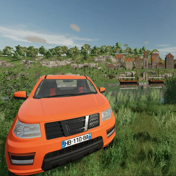 Haut-Beyleron with Licence Plate EU/FR V 1.01 FS22 FS22 Mod Free Download
