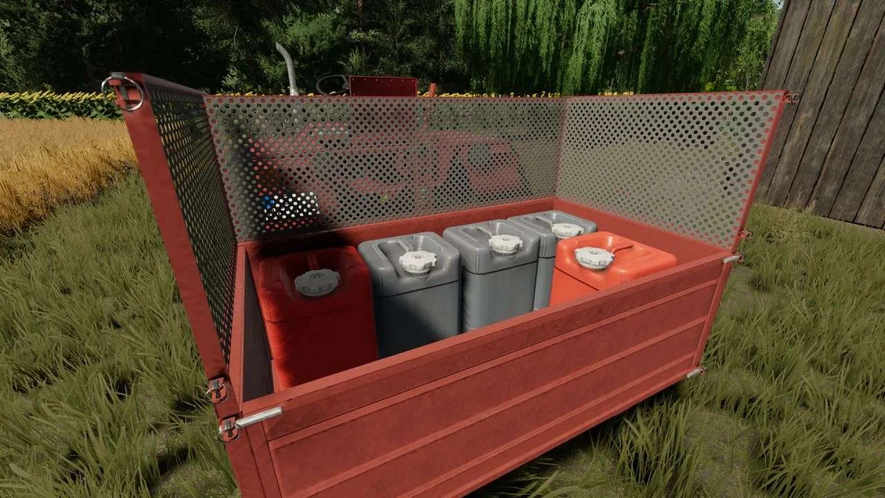 Herbicide and fertilizer drums v1.0 FS22 FS22 Mod Free Download