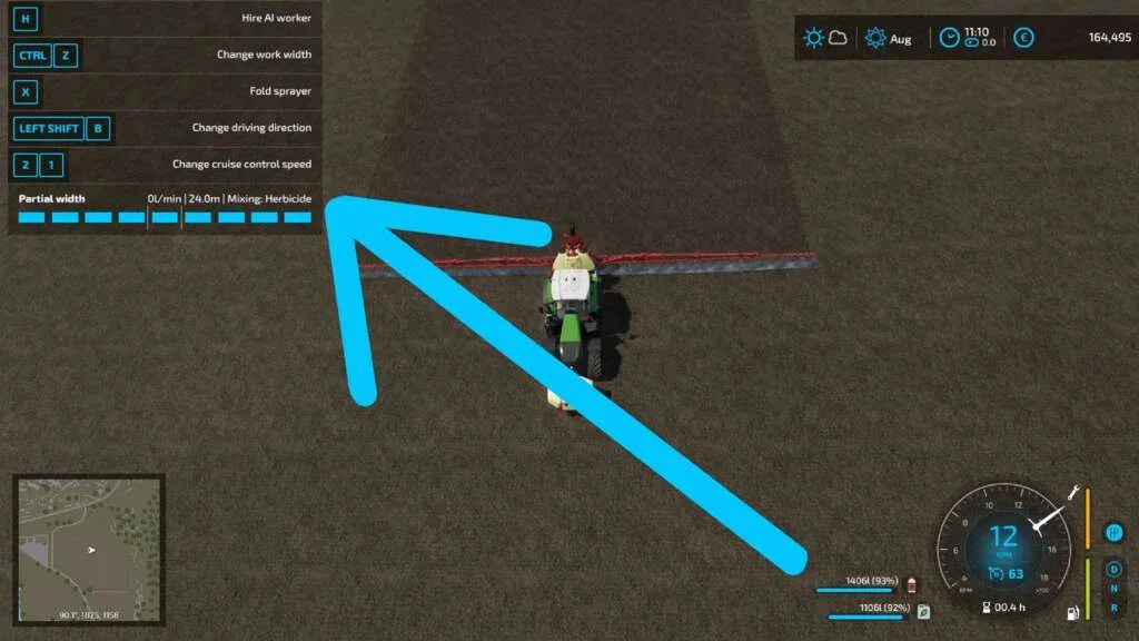 Herbicide Mixing v1.0 FS22