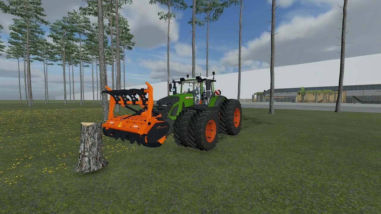 High speed stump grinder v1.0 FS22 FS22 Mod Free Download