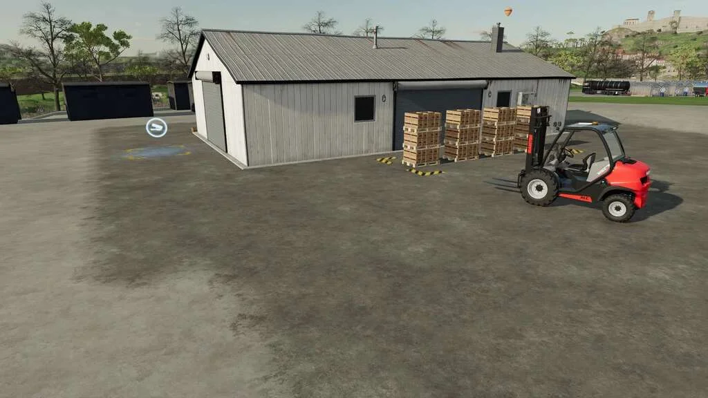 Honey Pallet Warehouse v1.0 FS22 FS22 Mod Free Download