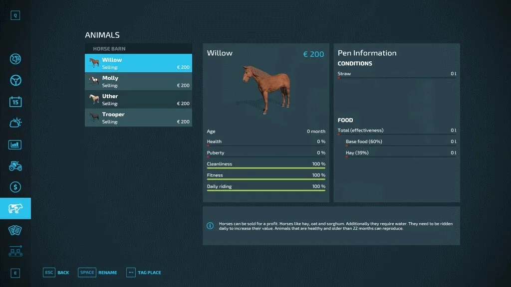 Horsehelper v1.0 FS22 FS22 Mod Free Download