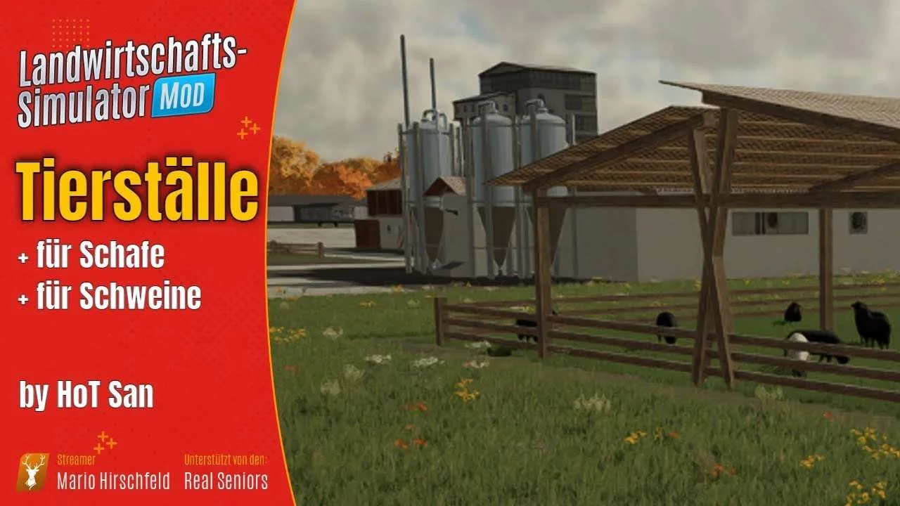 HoT Animals v1.0 FS22 FS22 Mod Free Download