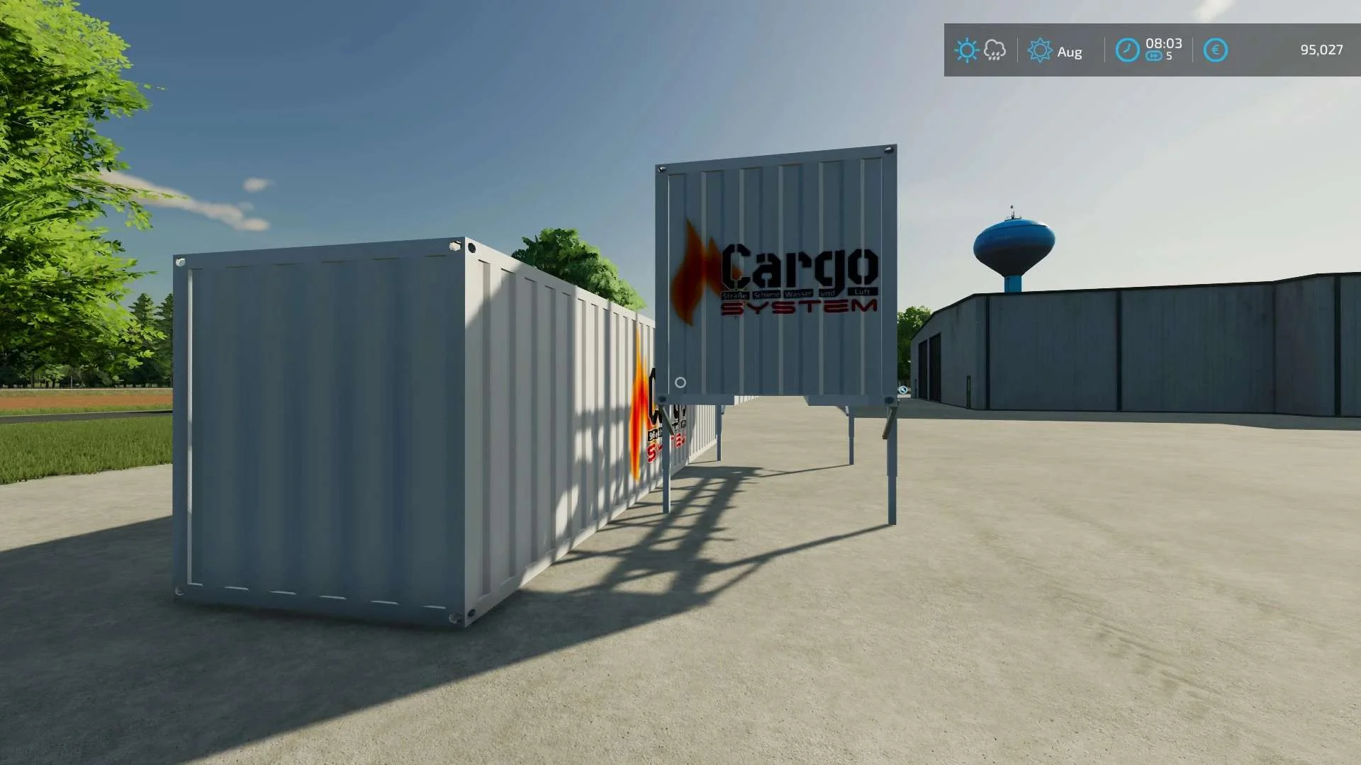 HoT Container Wood v1.0 FS22 FS22 Mod Free Download