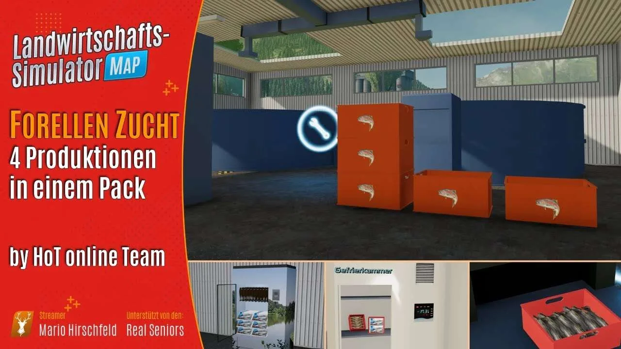 HoT Fischfarm v1.0 FS22 FS22 Mod Free Download