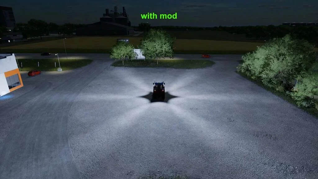 Increase Light Range v1.0 FS22 FS22 Mod Free Download
