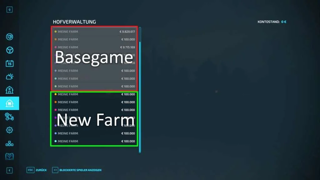 Increase the number of Farms v1.0 FS22 FS22 Mod Free Download
