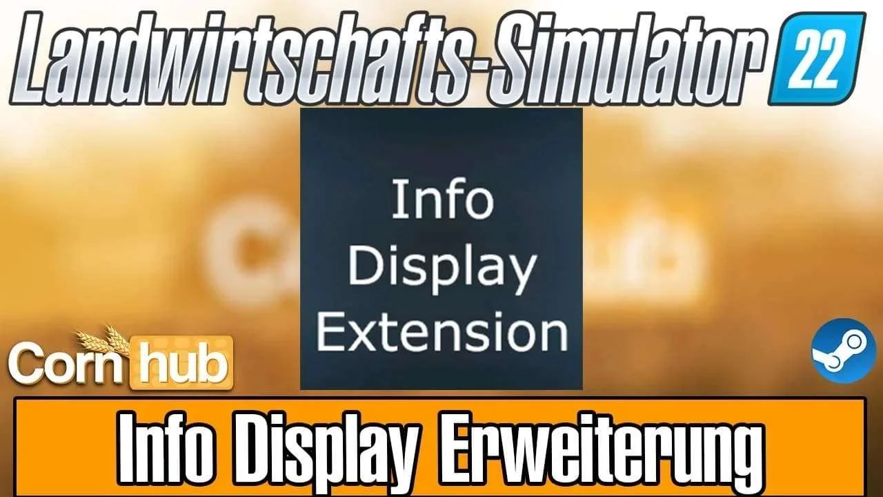 Info Display Extension v1.5 FS22 FS22 Mod Free Download