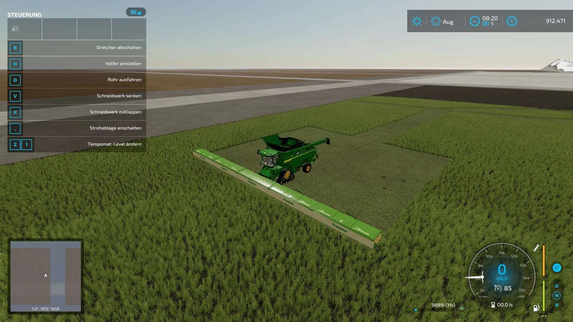Krone xDisc grass mower 30m v1.0 FS22 FS22 Mod Free Download