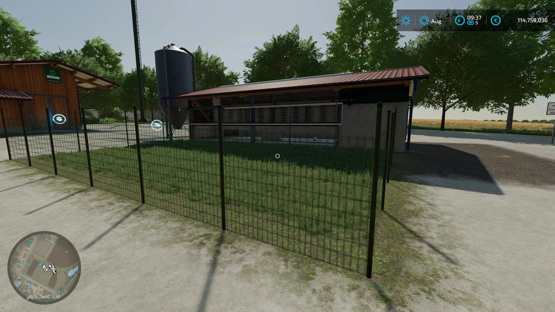 Large Chicken Barn v1.0 FS22 FS22 Mod Free Download