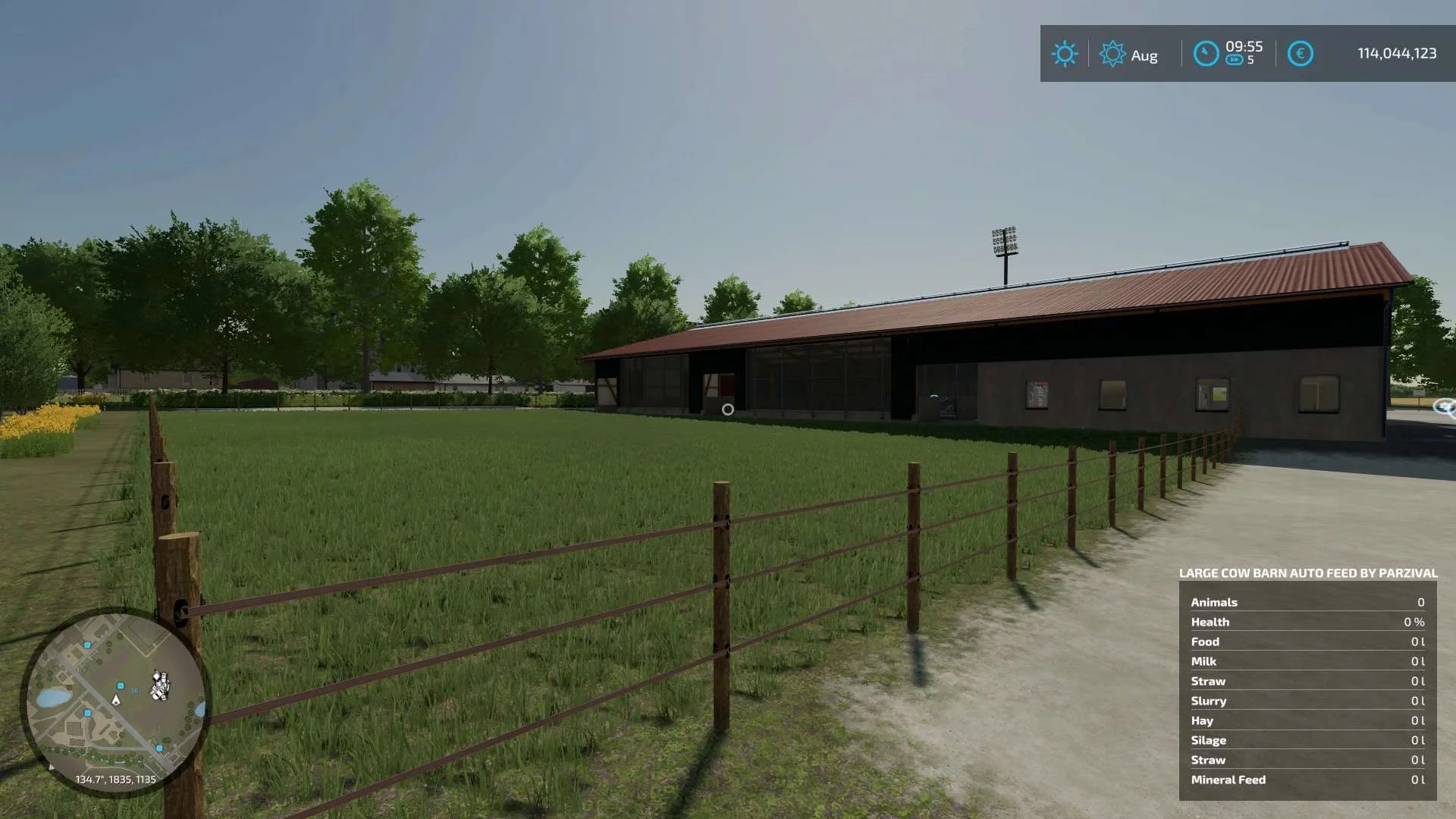 Large Cow Husbandy v1.0 FS22 FS22 Mod Free Download