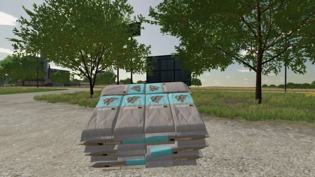 Liftable Pallet With Stones v1.0 FS22 FS22 Mod Free Download