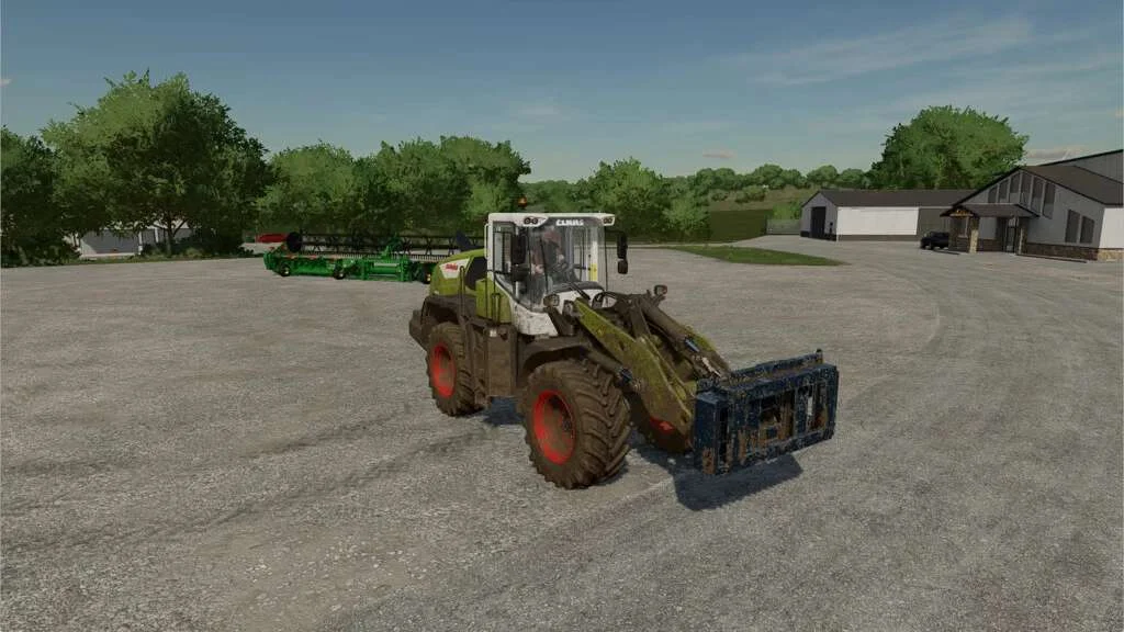 Lizard Wheel Loader Header Mover v1.0 FS22 FS22 Mod Free Download