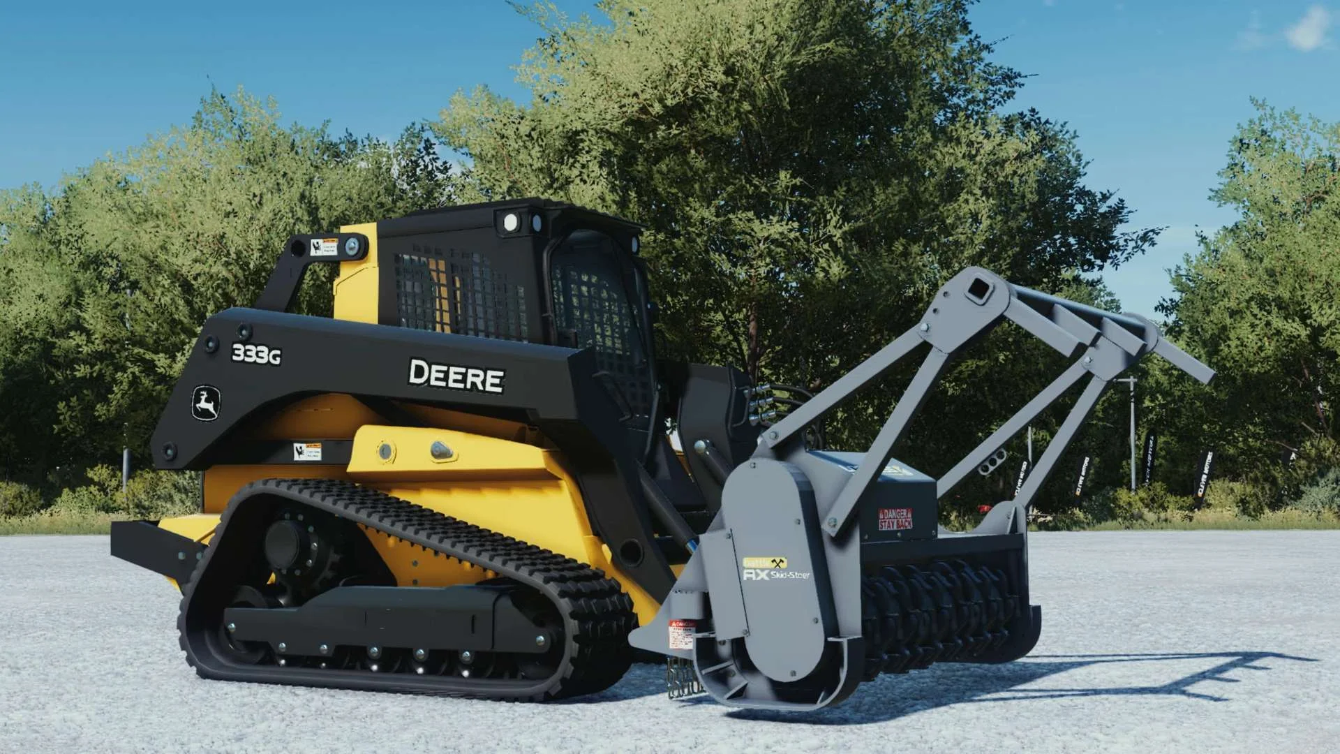 Loftness Battle Ax S Series Mulcher v1.0 FS22 FS22 Mod Free Download