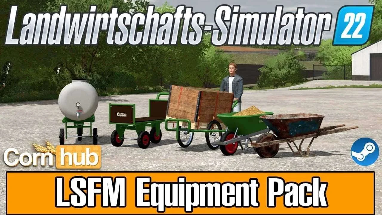 LSFM FarmEquipment Pack v1.0.0.9 FS22 FS22 Mod Free Download