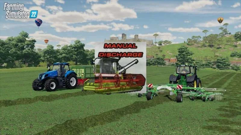 Manual discharge v1.0.0.1 FS22 FS22 Mod Free Download