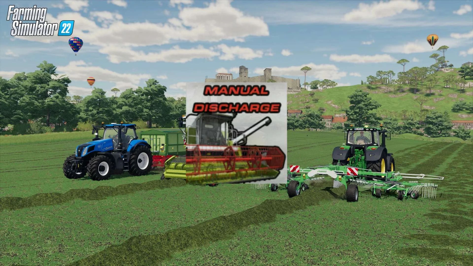 Manual discharge v1.0 FS22 FS22 Mod Free Download