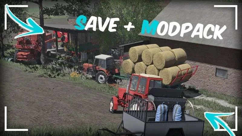 MEGA SAVE & MODPACK BOsada v1.0 FS22 FS22 Mod Free Download