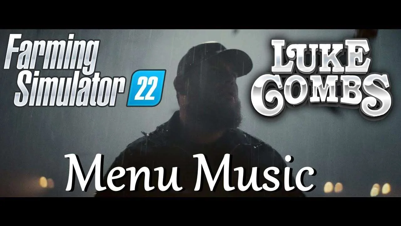 Menu Music Luke Combs Ain’t No Love In Oklahoma v1.0 FS22