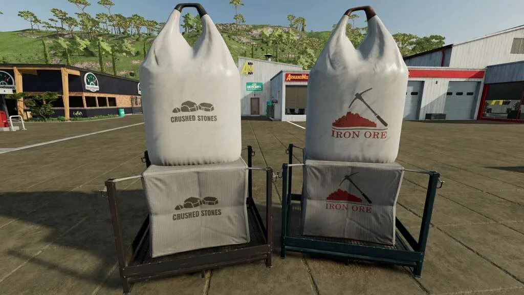 Mineral Raw Material BigBags v1.0 FS22 FS22 Mod Free Download